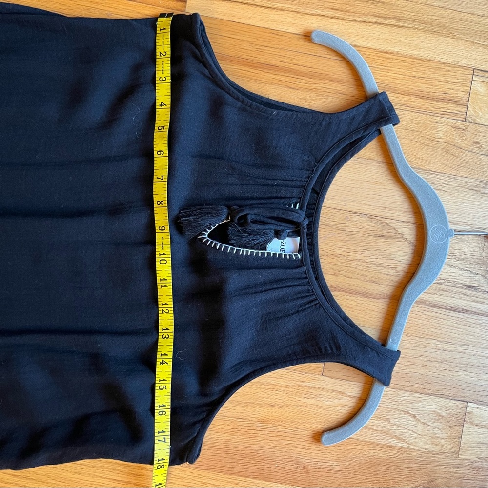 Nic+Zoe black sleeveless dress Women Size S - Picture 7 of 7